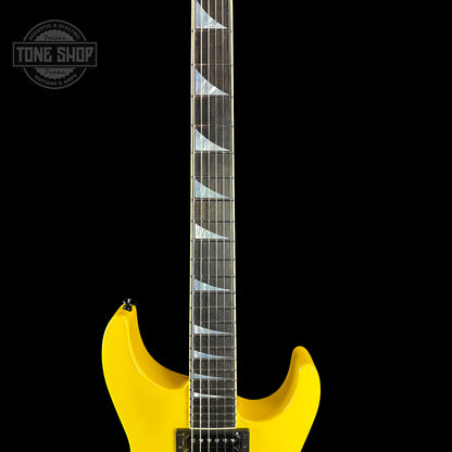 Fretboard of Jackson Custom Shop SL2H Reverse Headstock Grafitti Yellow.