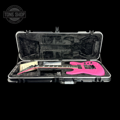 Jackson Custom Shop SL2H Reverse Headstock Bubblegum in case.