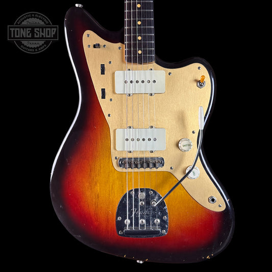 Front of Vintage 1959 Fender Jazzmaster Sunburst.