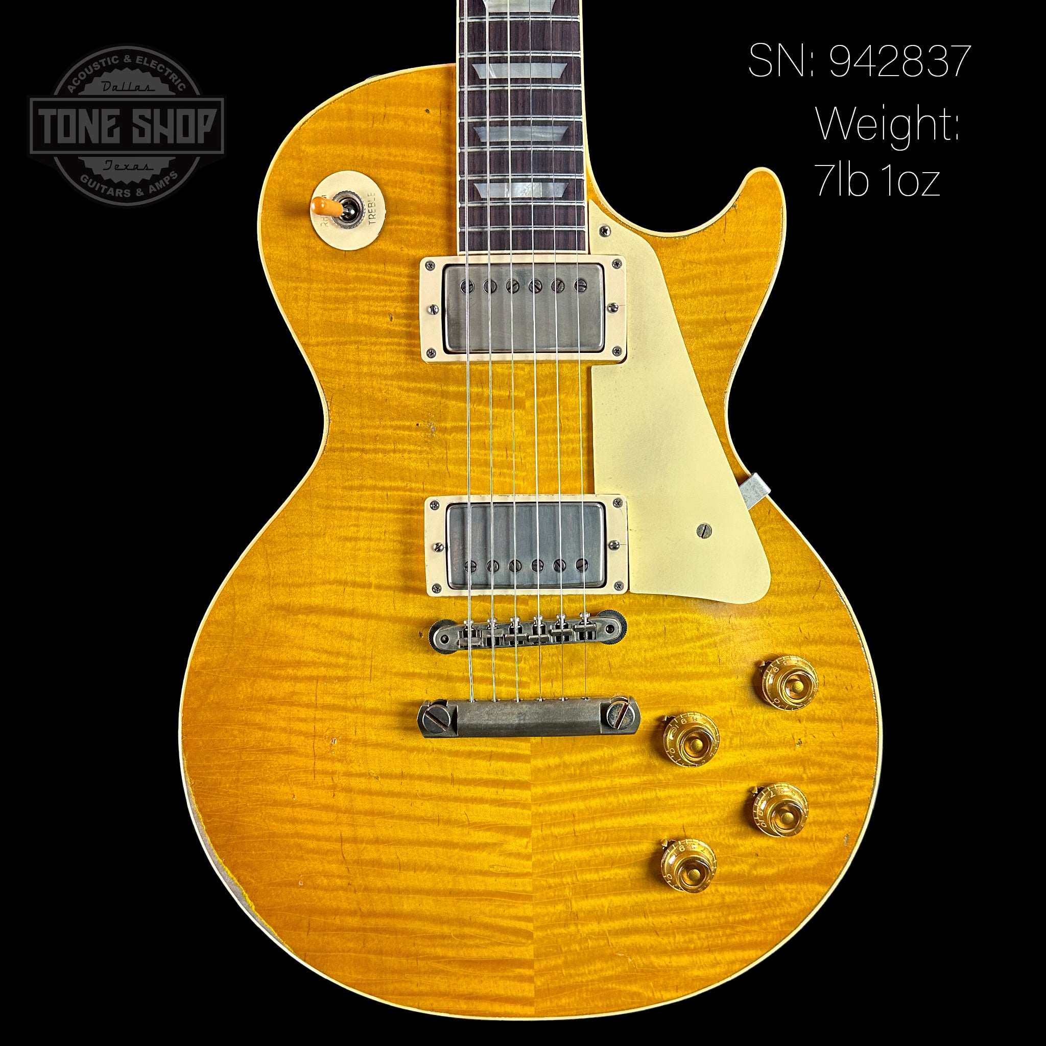 Gibson Custom Shop Made 2 Measure 1959 Les Paul Standard Chambered Lem –  Tone Shop Guitars