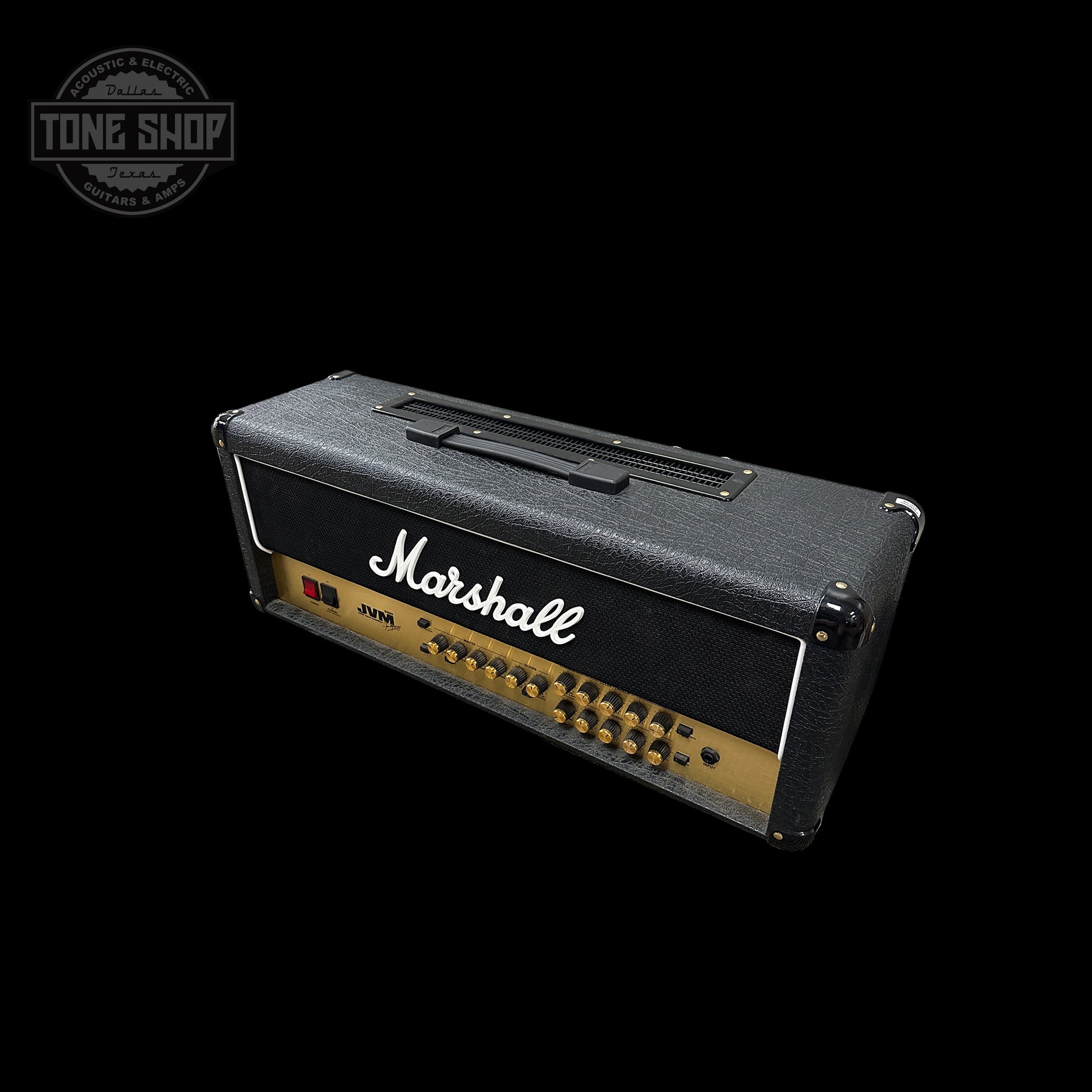 Front of Used Marshall JVM210H 100w Head.