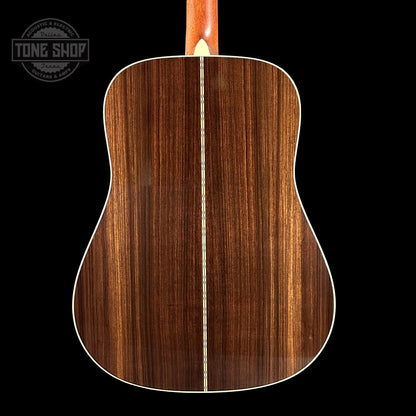 Back of Martin D-28 Ambertone.