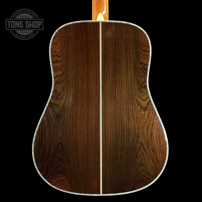 Back of Martin Custom Shop D-45 Adirondack/Brazilian Rosewood.