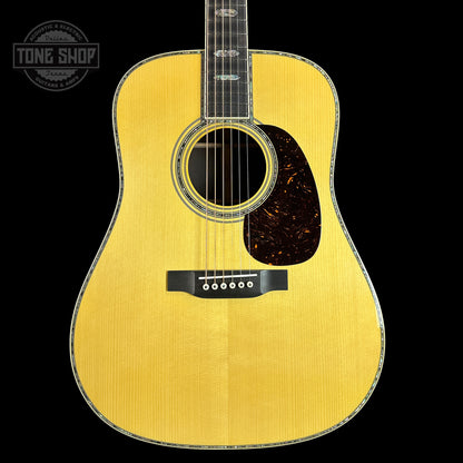 Front of Martin Custom Shop D-45 Adirondack/Brazilian Rosewood.