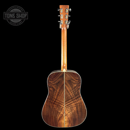 Full back of Martin Custom Shop 28 Style Dread Adirondack/WEIR Ambertone.