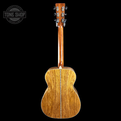 Full back of Martin Custom Shop 28/45 Style 00-14F Italian Alpine/Guatemalan RW.