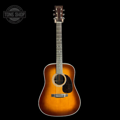 Full front of Martin D-28 Ambertone.