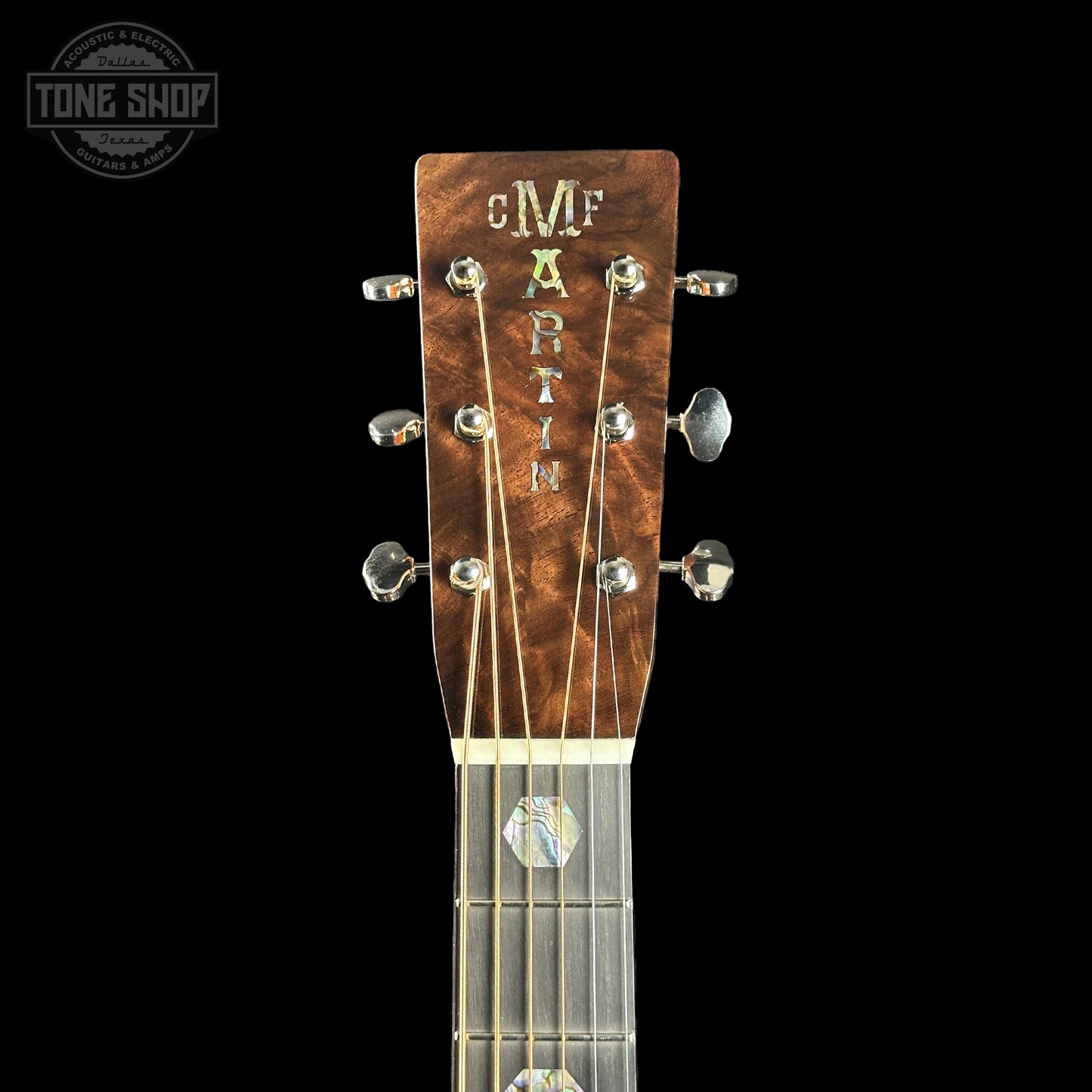 Headstock of Martin Custom Shop 28/45 Style 00-14F Italian Alpine Spruce/WEIR.