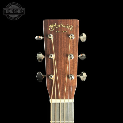 Headstock of Martin D-18E LRB.