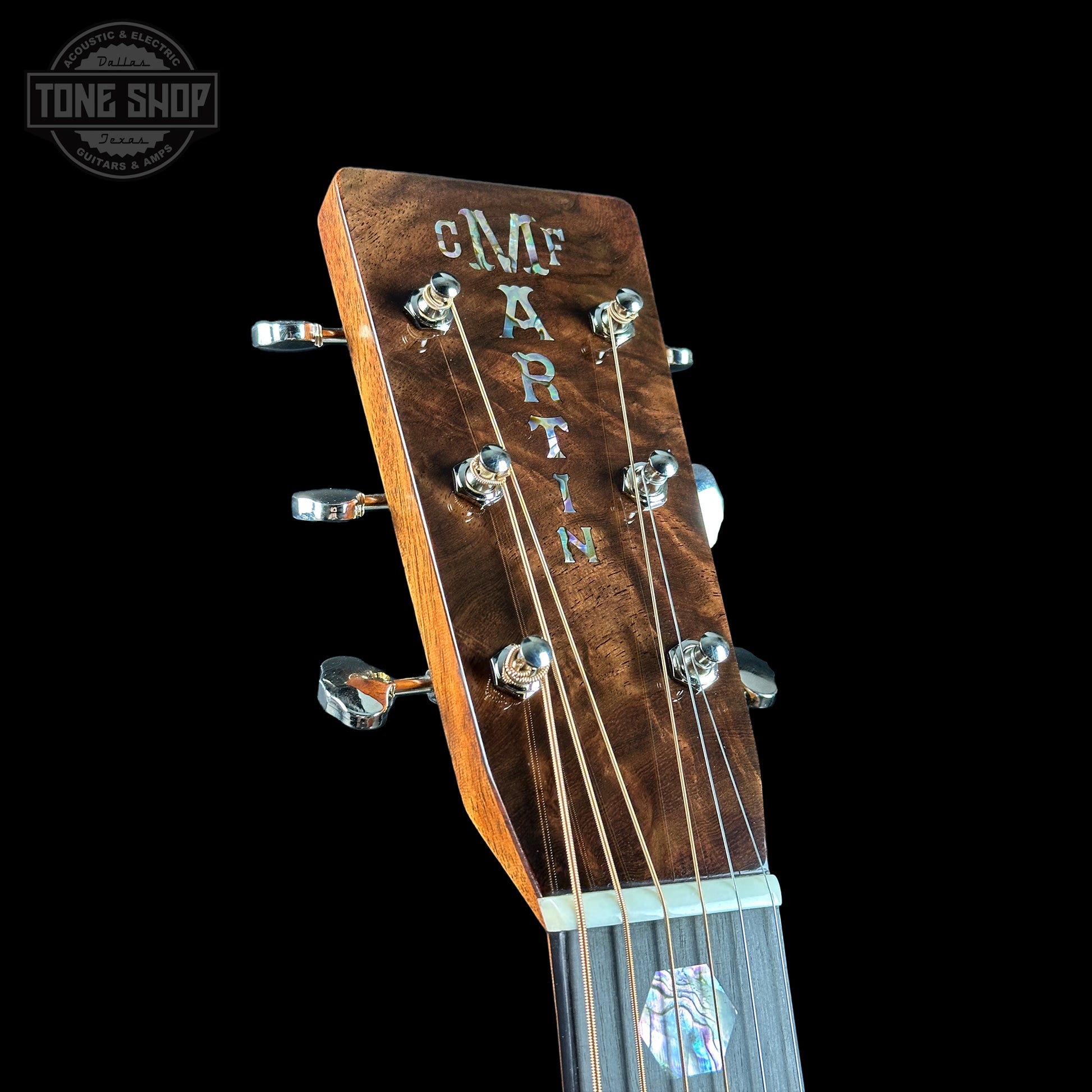 Headstock of Martin Custom Shop 28/45 Style 00-14F Italian Alpine Spruce/WEIR.