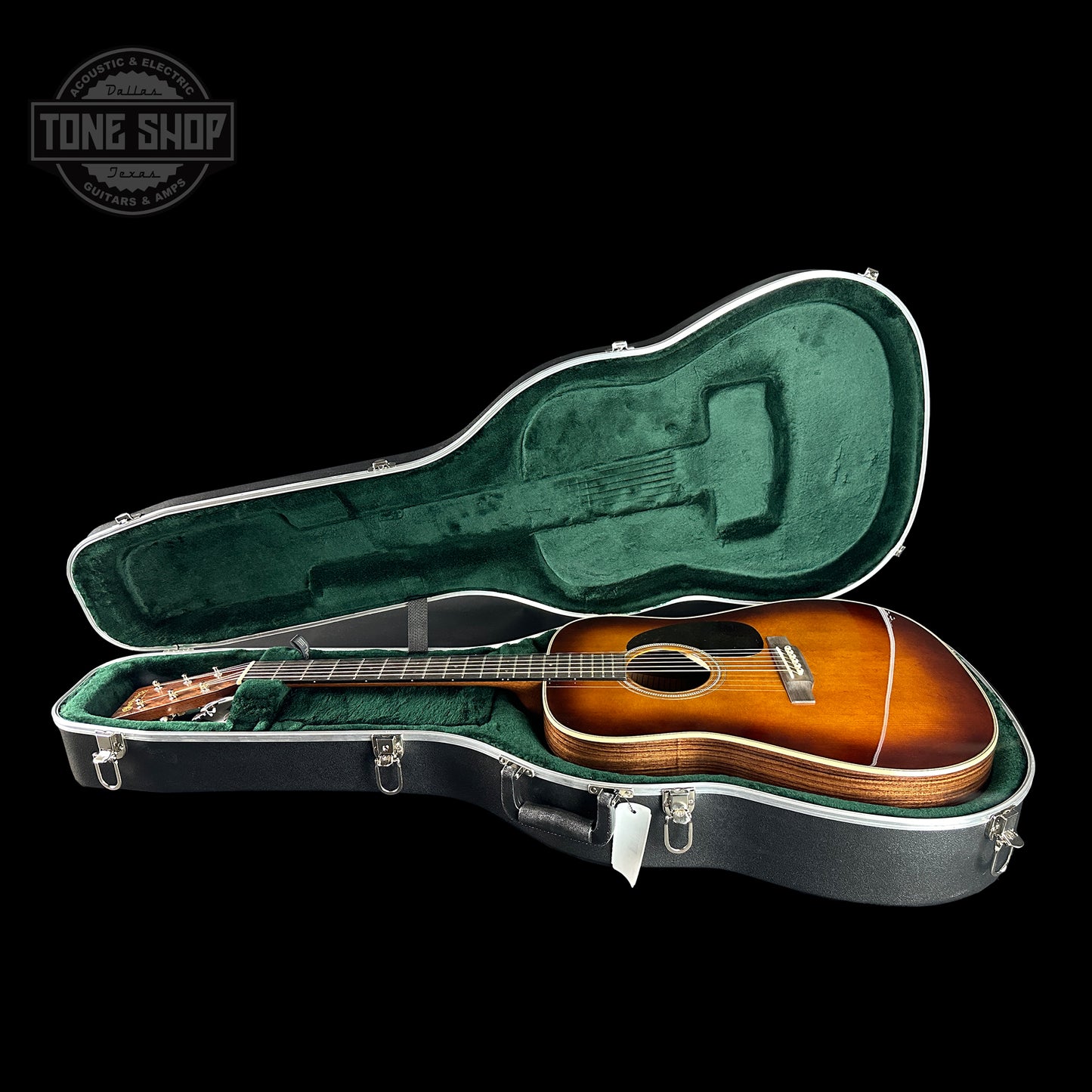 Martin Custom Shop 28 Style Dread Adirondack/WEIR Ambertone in case.