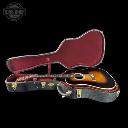 Martin Custom Shop Shop Dread Adirondack/WEIR 1935 Sunburst in case.