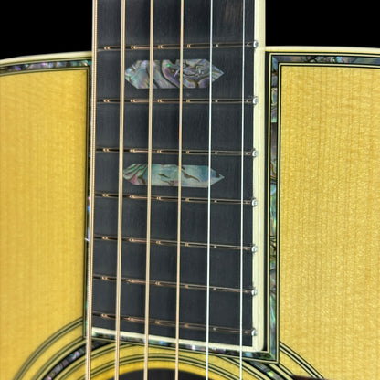 Inlays on Martin Custom Shop D-45 Adirondack/Brazilian Rosewood.