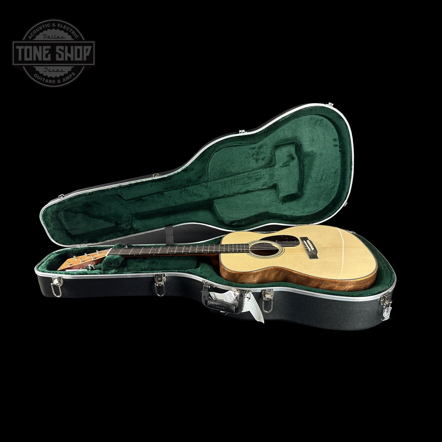 Martin Custom Shop 28 Style OM Italian Alpine Spruce/Exceptionally Figured Black Walnut in case.