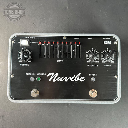 Top of Used Korg NuVibe Vibrato/Chorus.