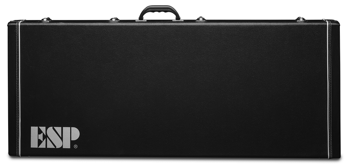 Front of ESP EX Form Fit Guitar Case.