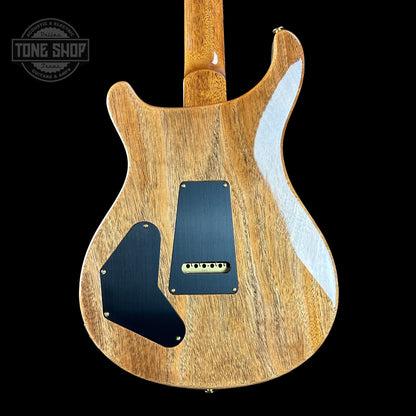 Back of PRS TSG Anniversary Wood Library Artist DGT Frostbite Smokeburst.