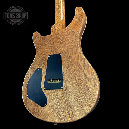 Back angle of PRS TSG Anniversary Wood Library Artist DGT Gold Storm Fade Brazilian Rosewood.