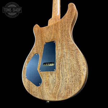 Back angle of PRS TSG Anniversary Wood Library Artist DGT Frostbite Brazilian Rosewood.