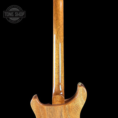 Back of neck of PRS TSG Anniversary Wood Library Artist DGT Frostbite Smokeburst.