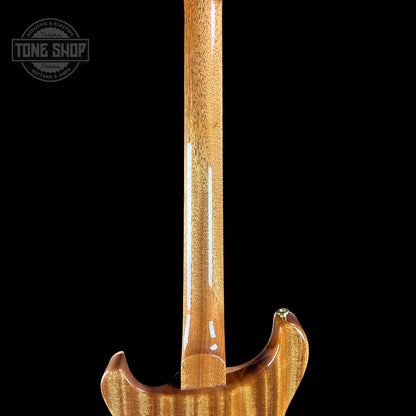 Back of neck of PRS TSG Anniversary Wood Library Artist DGT Frostbite Brazilian Rosewood.