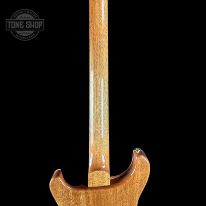 Back of neck of PRS TSG Anniversary Wood Library Artist DGT Frostbite Brazilian Rosewood.