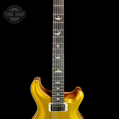 Fretboard of PRS Hollowbody II Piezo Gold Top Birds.