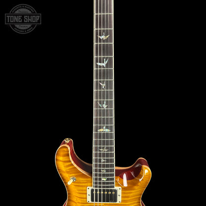 Fretboard of PRS Paul Reed Smith McCarty 594 Hollowbody II 10 Top McCarty Sunburst.