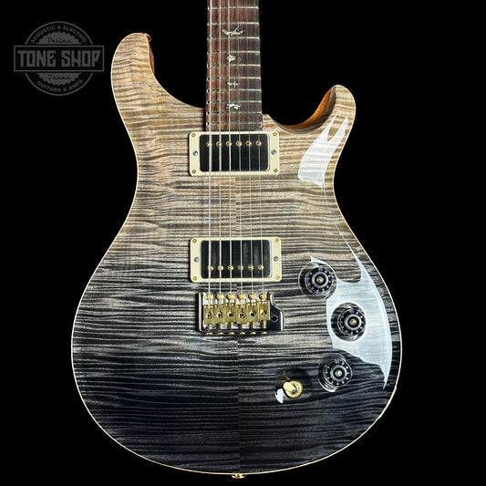 Front of PRS TSG Anniversary Wood Library Artist DGT Frostbite Brazilian Rosewood.