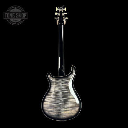 Full back of PRS Hollowbody II Piezo 10-top Charocal.