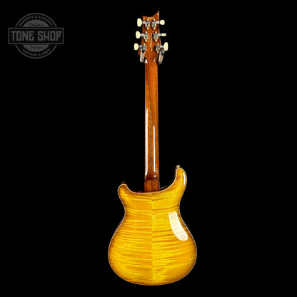 Full back of PRS Wood Library Hollowbody II Piezo 10 top Livingston Lemondrop Braz.