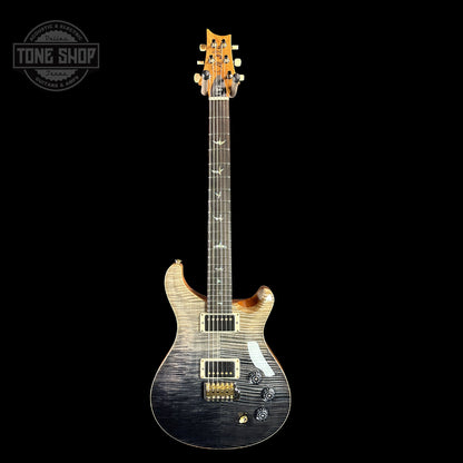 Full front of PRS TSG Anniversary Wood Library Artist DGT Frostbite Brazilian Rosewood.