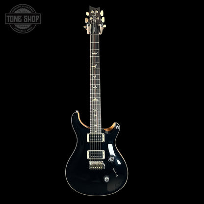 Full front of PRS Paul Reed Smith Custom 24 Blacktop.