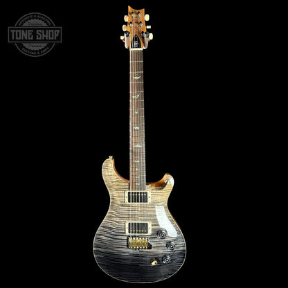 Full front of PRS TSG Anniversary Wood Library Artist DGT Frostbite Brazilian Rosewood.