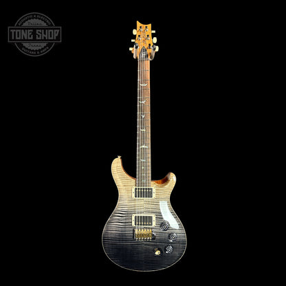 Full front of PRS TSG Anniversary Wood Library Artist DGT Frostbite Brazilian Rosewood.