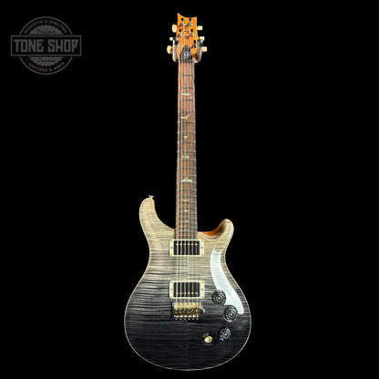 Full front of PRS TSG Anniversary Wood Library Artist DGT Frostbite Brazilian Rosewood.