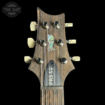 Headstock of PRS 40th Anniversary Custom 24 Limited Edition Sub Zero.