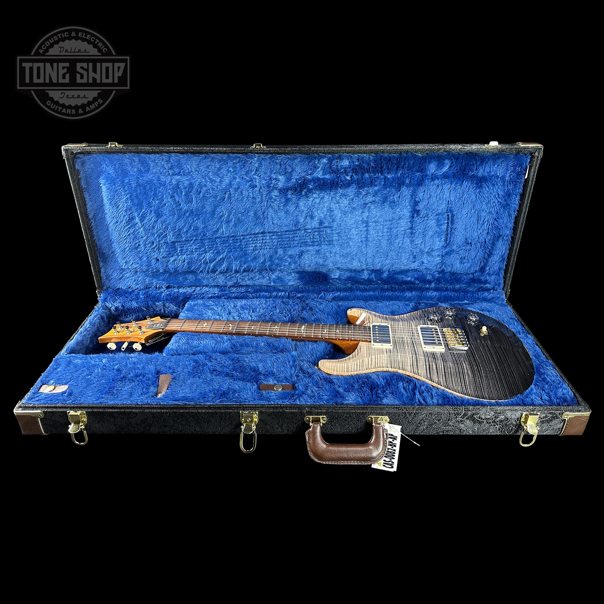 PRS TSG Anniversary Wood Library Artist DGT Frostbite Brazilian Rosewood in case.