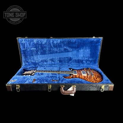 PRS Wood Library McCarty 594 10-top Quilt Copperhead Burst in case.