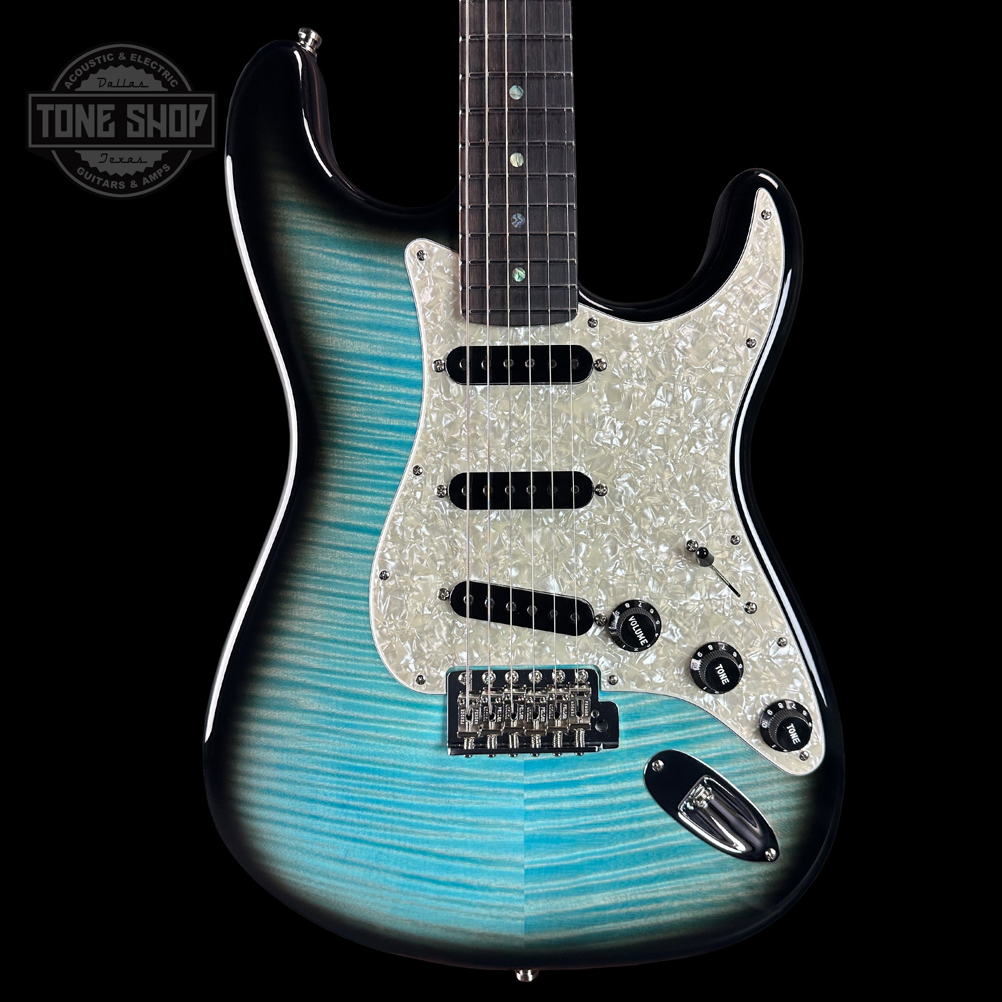 Fender Custom Shop Custom FMT Strat Nos Masterbuilt By Kyle Mcmillin  Stained Blue Burst w/case