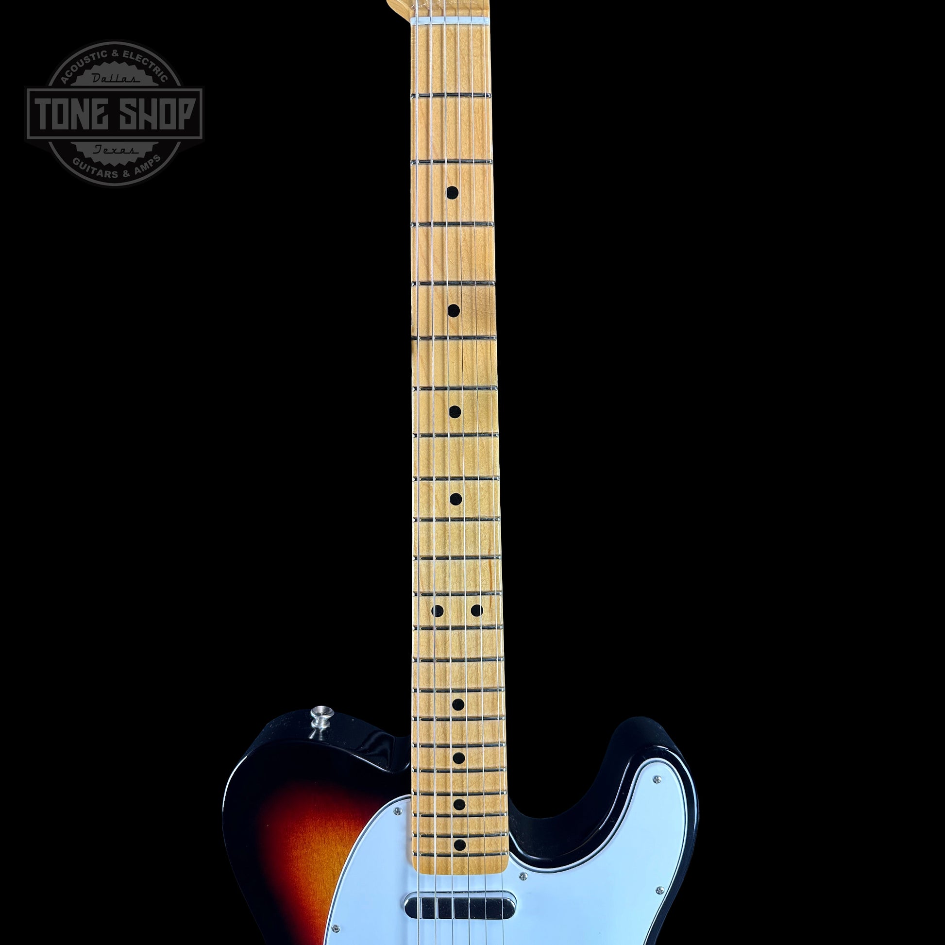 Fretboard of Fender Custom Shop Time Machine '67 Tele Dlx Closet Classic 3 Color Sunburst.