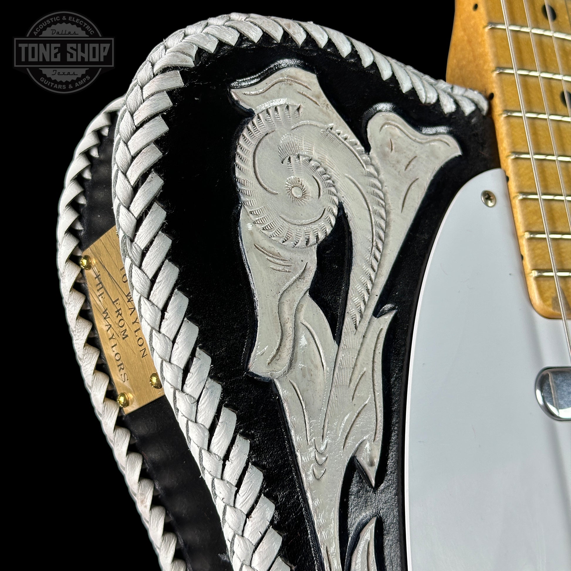 Body of Fender Custom Shop Limited Edition Masterbuilt Waylon Jennings Telecaster Relic.