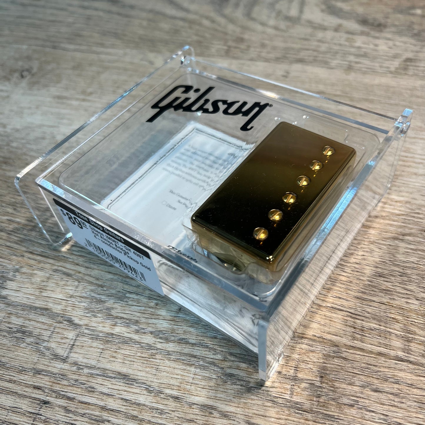 Gibson IM98T-GH 498T Hot Alnico Bridge 4-conductor Pickup Gold