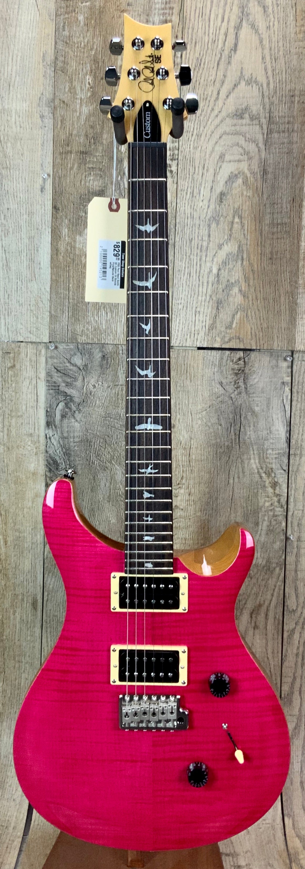 Pink deals prs guitar