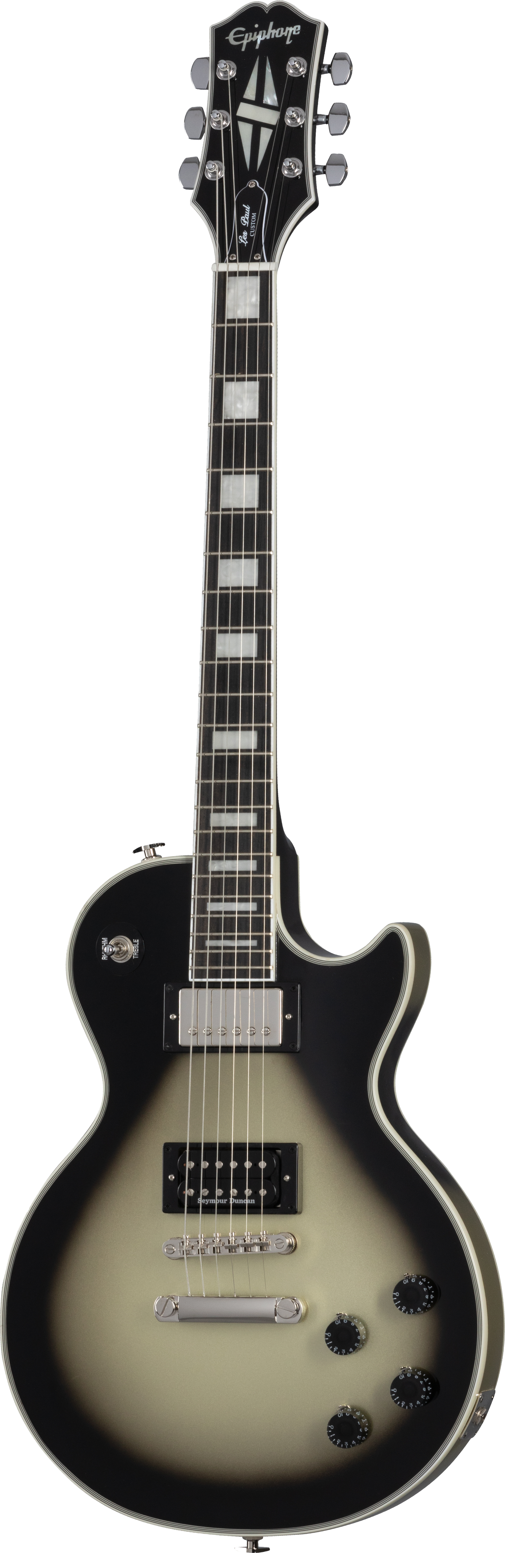 Epiphone Adam Jones Les Paul Custom Art Collection - Berserker - Silverburst