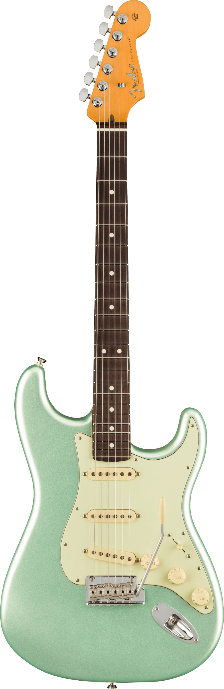 Fender American Professional II Stratocaster RW Mystic Surf Green w/case