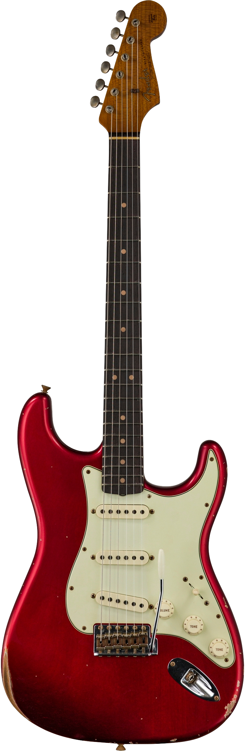 Fender Custom Shop Limited Edition 63 Strat Relic Aged Candy Apple 