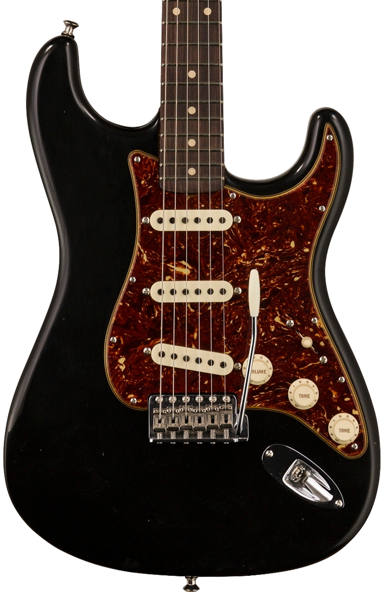 Fender Custom Shop Postmodern Strat RW Journeyman Relic w/Closet Classic Hardware Aged Black w/case