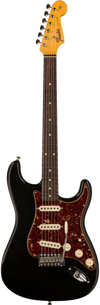 Fender Custom Shop Postmodern Strat RW Journeyman Relic w/Closet Classic Hardware Aged Black w/case