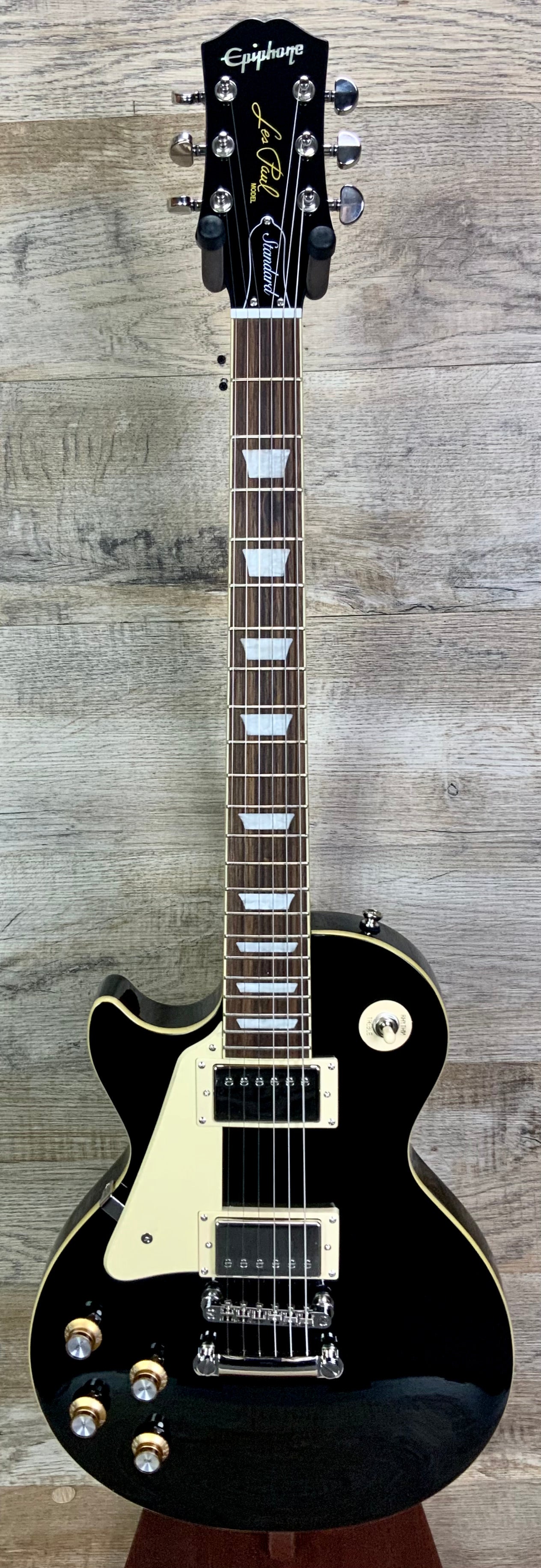 Epiphone Les Paul Standard 60s Left Hand Ebony – Tone Shop Guitars